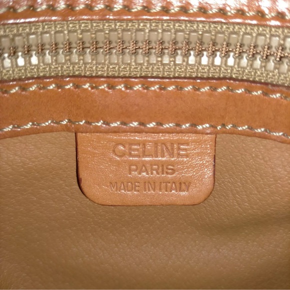 Authentic Celine Vintage Handbag Alma Monogram PVC Preowned - Picture 10 of 14